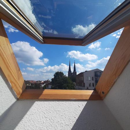 Gemuetliche Wohnung In Burg 부르크 바이 마그데부르크 외부 사진